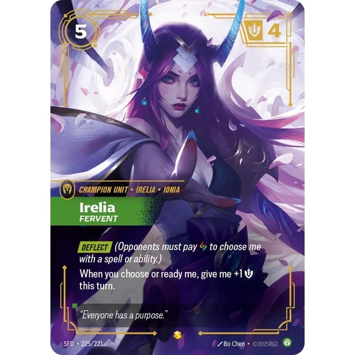 Irelia – Fervent (Overnumbered) (225/221)