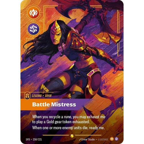Sivir – Battle Mistress (Overnumbered) (250/221)