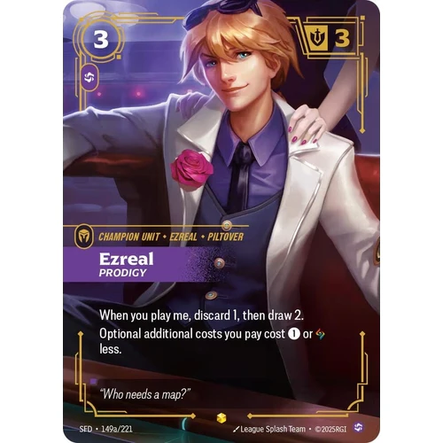 Ezreal – Prodigy (Alternate Art) (149a/221)