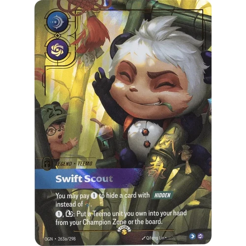 Teemo – Swift Scout (Alternate Art) (263a/298)