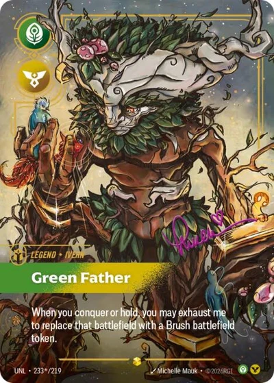 Ivern – Green Father (Signature) (233*/219) (Unleashed)