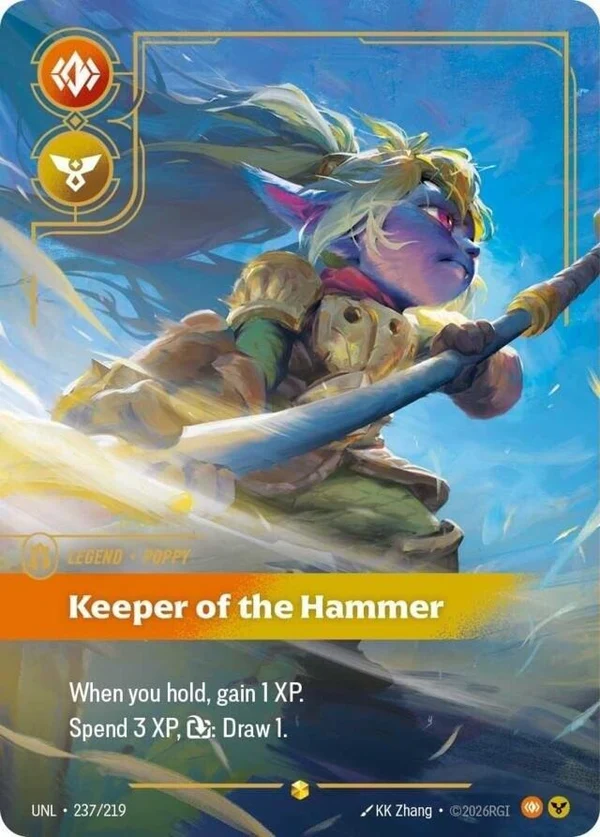 Poppy – Keeper of the Hammer (Overnumbered) (237/219)