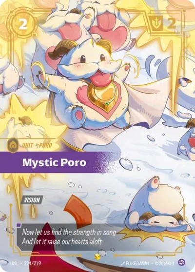 Mystic Poro (Overnumbered) (224/219)