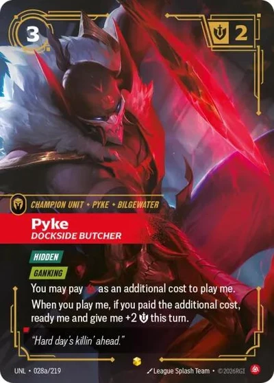 Pyke – Dockside Butcher (Alternate Art) (028a/219)