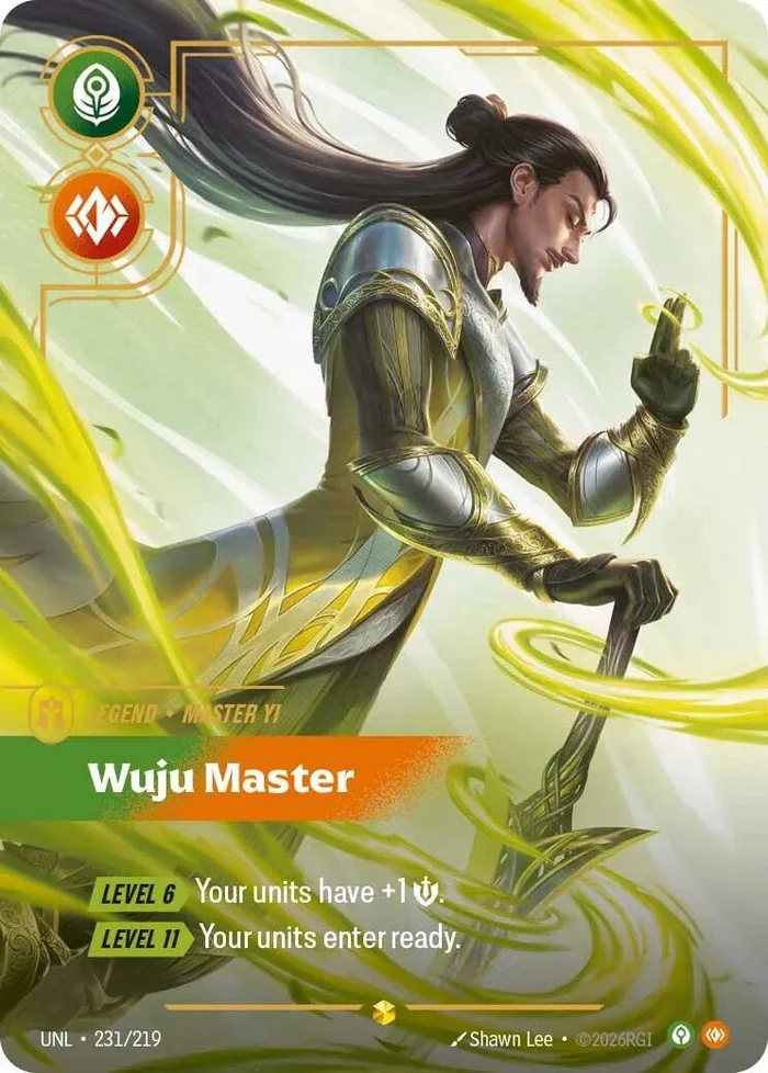 Master Yi – Wuju Master (Overnumbered) (231/219)
