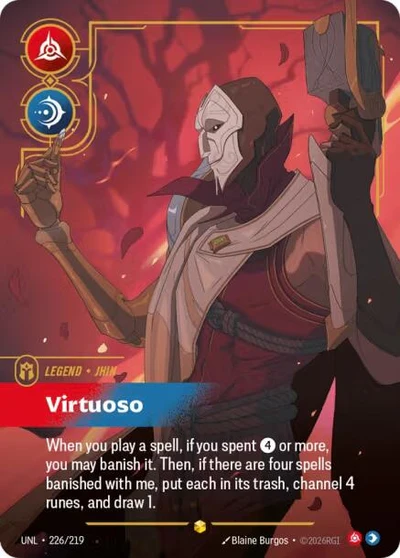 Jhin – Virtuoso (Overnumbered) (226/219)