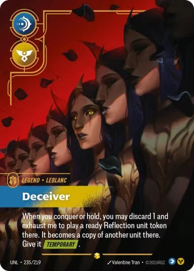LeBlanc – Deceiver (Overnumbered) (235/219)