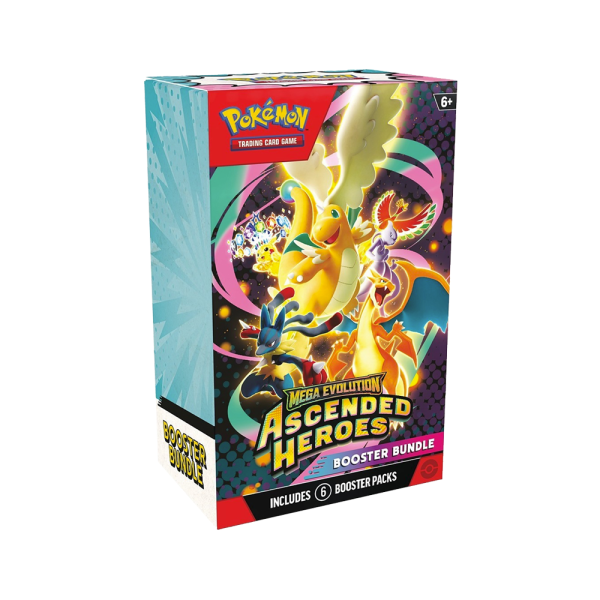 Buy Ascended Heroes Booster Bundle AU – bundle of six sealed Mega Evolution booster packs