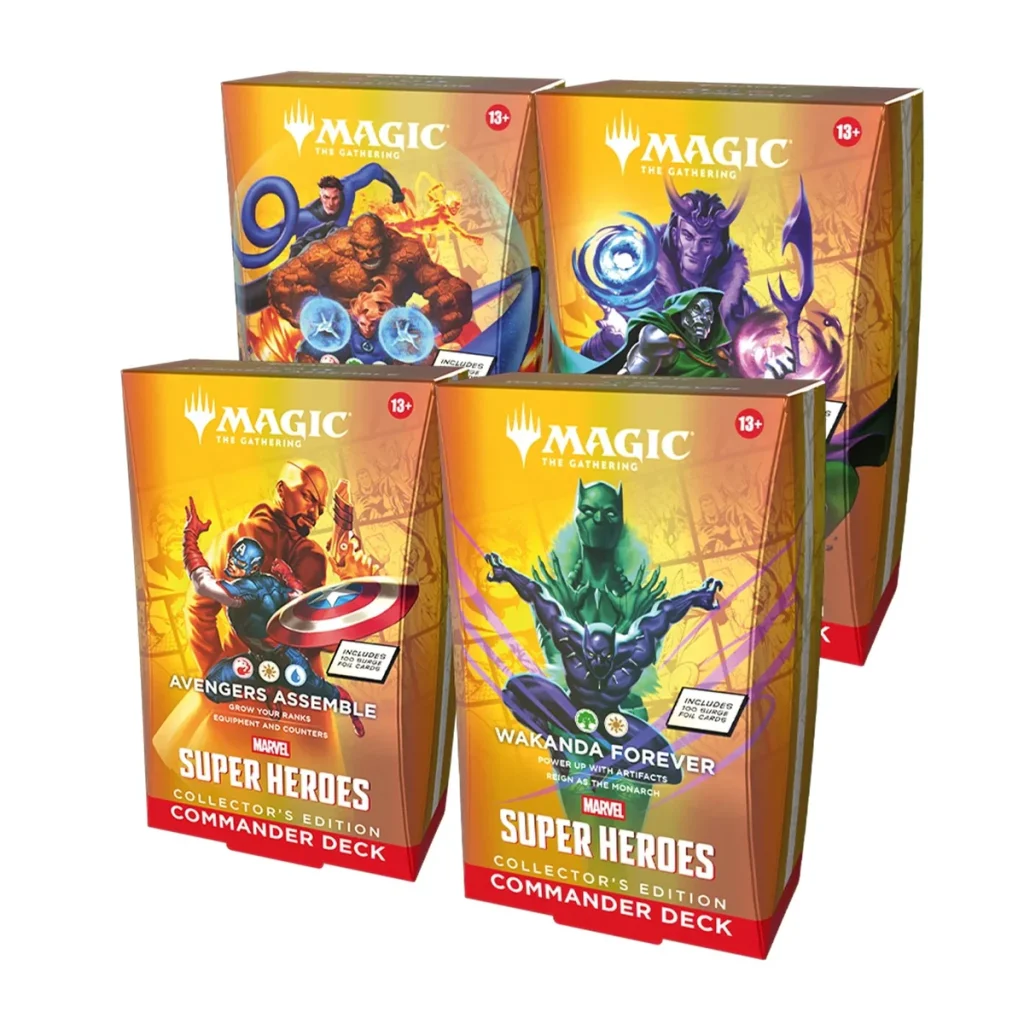 Marvel Super Heroes – Collector Commander Deck Set
