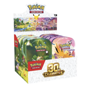 30th Celebration Mini Tin Display