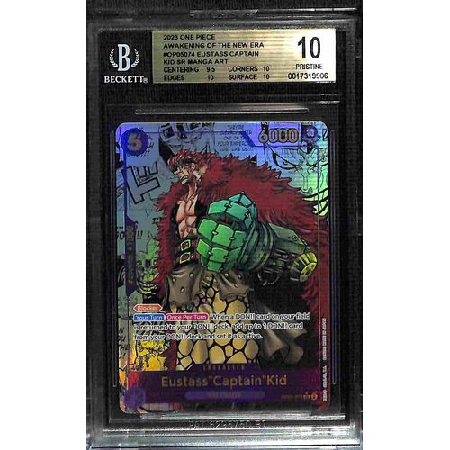 BGS 10 Eustass Captain Kid Manga Art SR OP05-074 – 2023