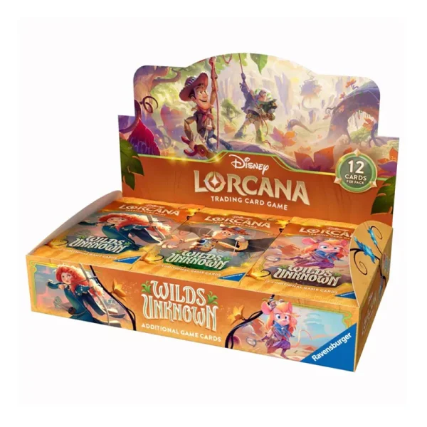 Buy Wilds Unknown Booster Box Australia - English Disney Lorcana Set 12 booster box of 24 packs