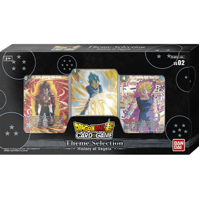 Dragon Ball Super Card Game Theme Selection History of Vegeta (TS01)