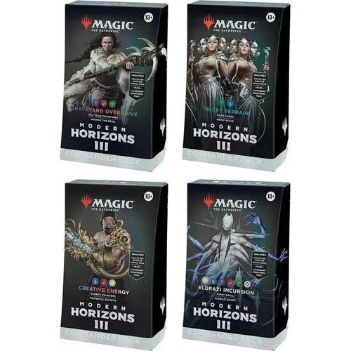 Modern Horizons 3 Commander Deck Display (All 4 Decks)