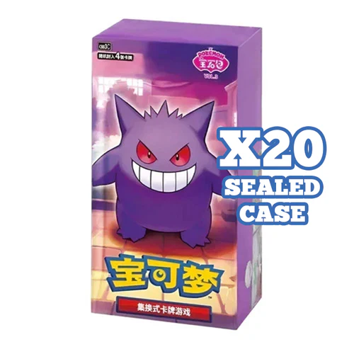 Gem Vol.3 “Gengar” Booster Box x20 SEALED CASE