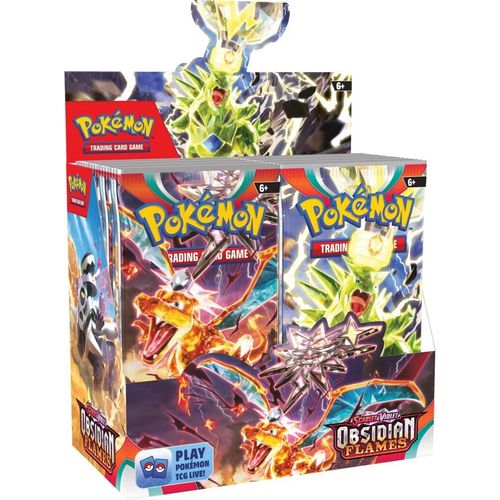 Obsidian Flames Booster Box x6 (SEALED CASE)