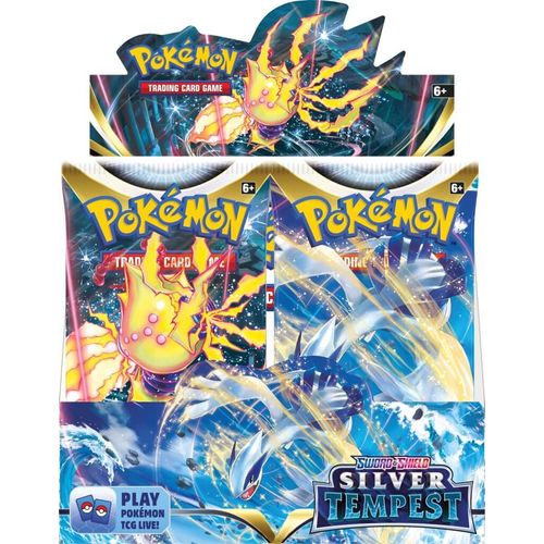 Silver Tempest Sealed Case X6 Booster Box