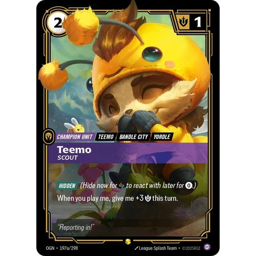 Teemo – Scout (Alternate Art) (197a/298)